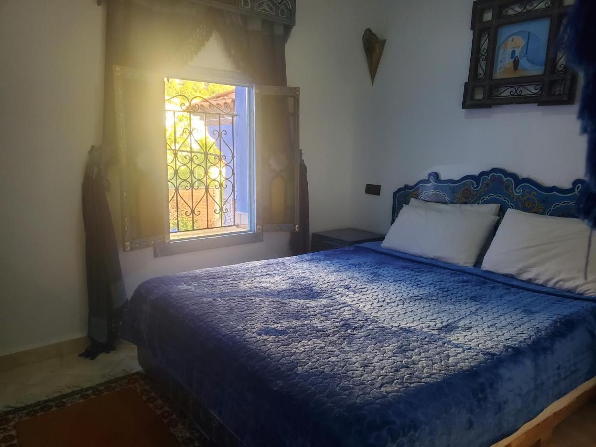Blue City Chefchaouen Rom bilde